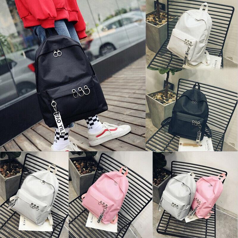 Women Men Girl Canvas Travel Backpack Satchel Rucksack Laptop School Bag