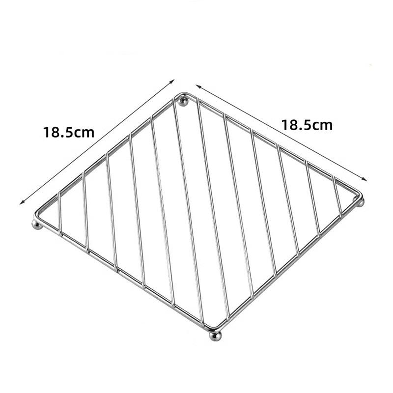 Household Square Placemat Pan Pot Mat Holder Stand  Placemats Cookware Mats Drink Coasters Kitchen Tools Placemat