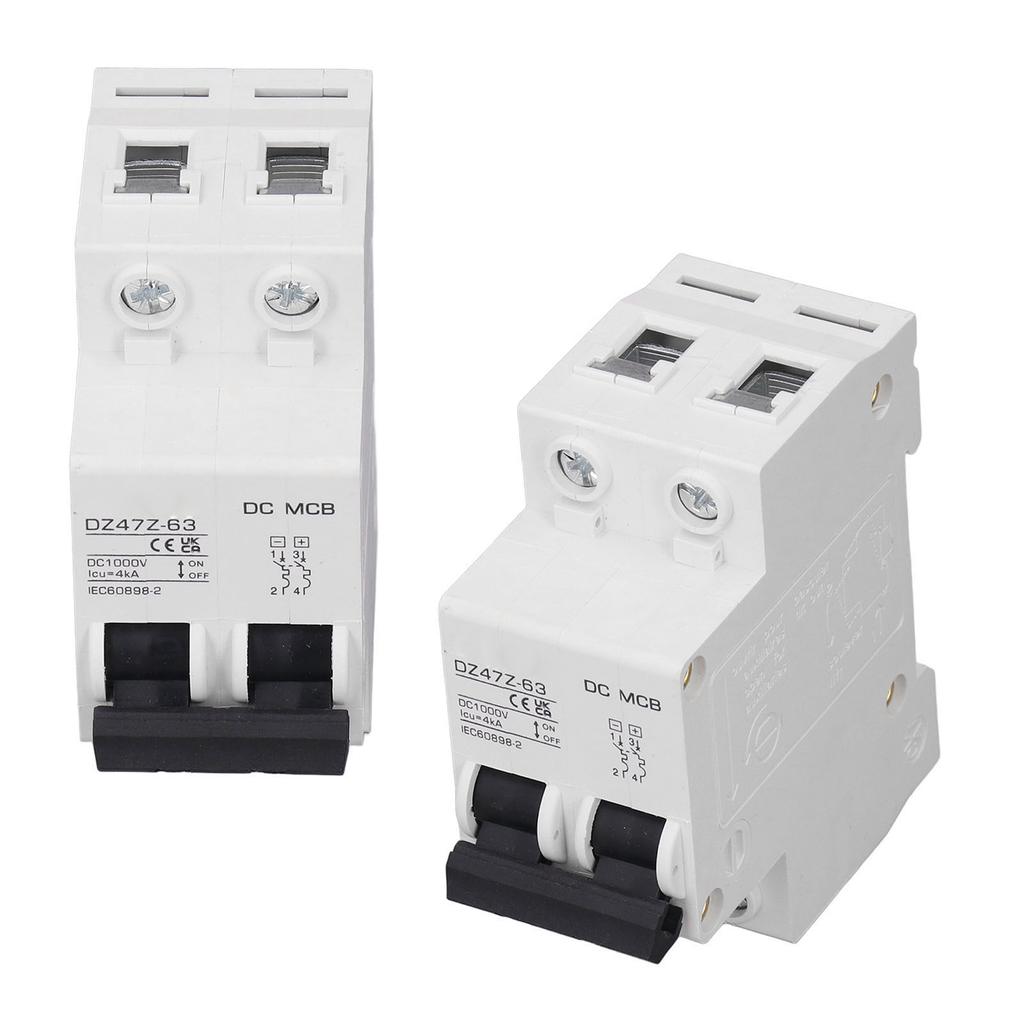 DC-Leistungsschalter Überlastschutz Magnetsystem PV-Leistungsschalter 2P 1000V 40A