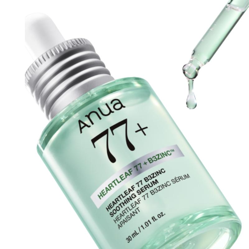 Anua Heartleaf 77 B3 Zinc Trouble Care Calming Face Serum Korean Skincare 30ml