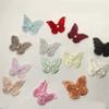 Fabric Pearls Embroidered Butterfly Sewing Accessories For Craft And Fashion