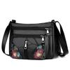 Damska nowa modna torba crossbody, torba na ramię, modna i wszechstronna, kwadratowa torba PU z nadrukiem, duża pojemność