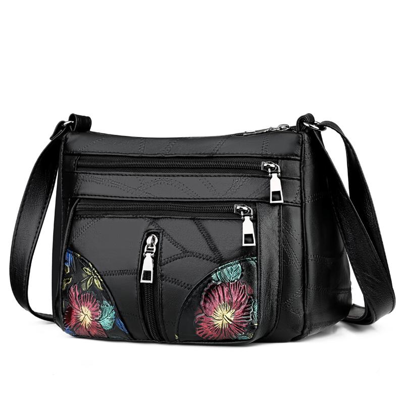 Damska nowa modna torba crossbody, torba na ramię, modna i wszechstronna, kwadratowa torba PU z nadrukiem, duża pojemność
