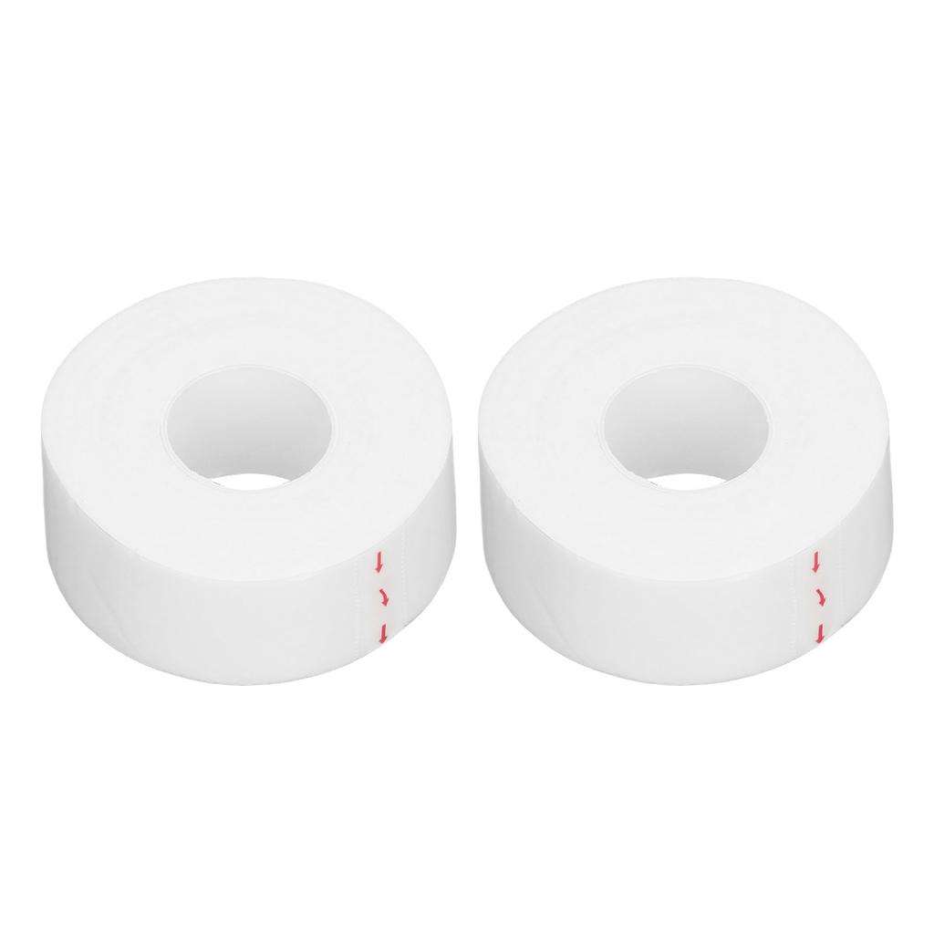 2 Rolls Shirt Neck Liner Protector Self Adhesive Breathable Absorbency Disposable Collar Protector Roll