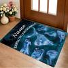 Custom Name Owl Letter Living Room Non-Slip Area Rug Soft Carpet for Bedroom Kids Playroom Sofa Office Home Decor Doormat