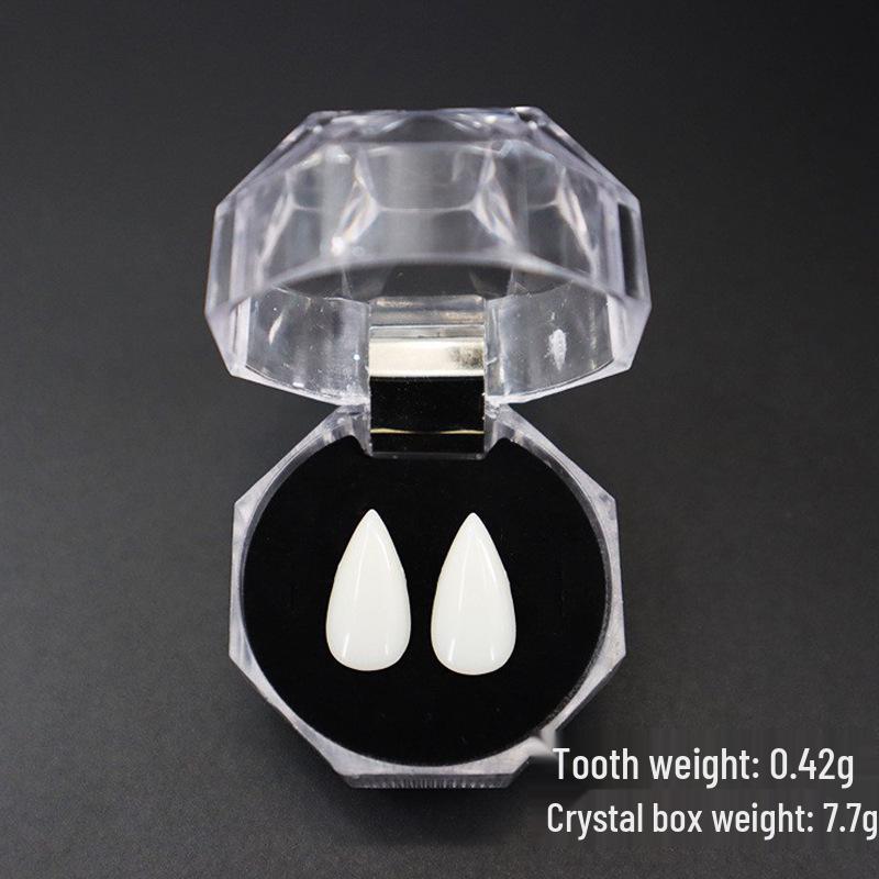 Vampire Fangs Resin Cosplay Teeth for Halloween and Fairy Role-Playing Makeup