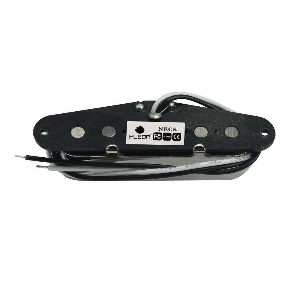 FLEOR 1pc Alnico 5 Single Coil Pickup Neck Guitar Pickup Fit TL Electric Guitar,Chrome/Gold/Black Colors Option