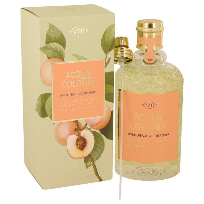 Eau De Cologne - 4711 - ACQUA COLONIA WHITE PEACH AND CORIANDER - 170ML - Unisex - Fruity Freshness