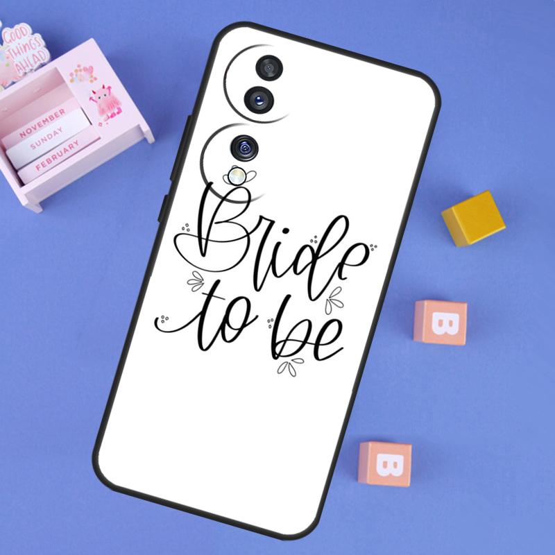 Wedding Bride Soon to Be Case For Honor 200 400 Lite 50 70 90 X9a X9b X9c X9d X8b X8c Win RT Magic 7 5 6 8 Pro Cover