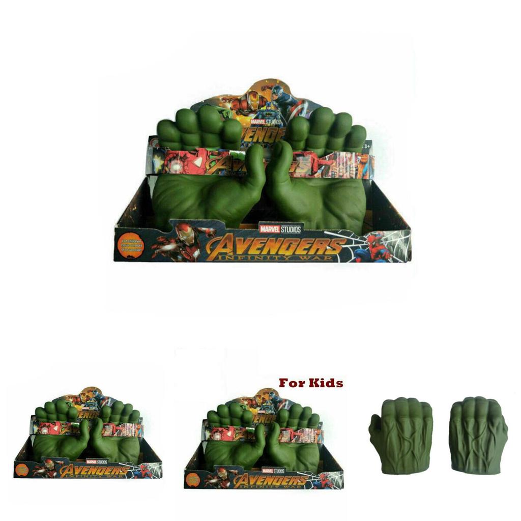 Incredible Hulk Smash Hands Avengers Cosplay Gloves Soft Toy Party Gift