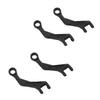 4PCS RC Helicopter Connecting Rod Set Plastic Replacement Parts Linkage Rods for Wltoys K124 K170