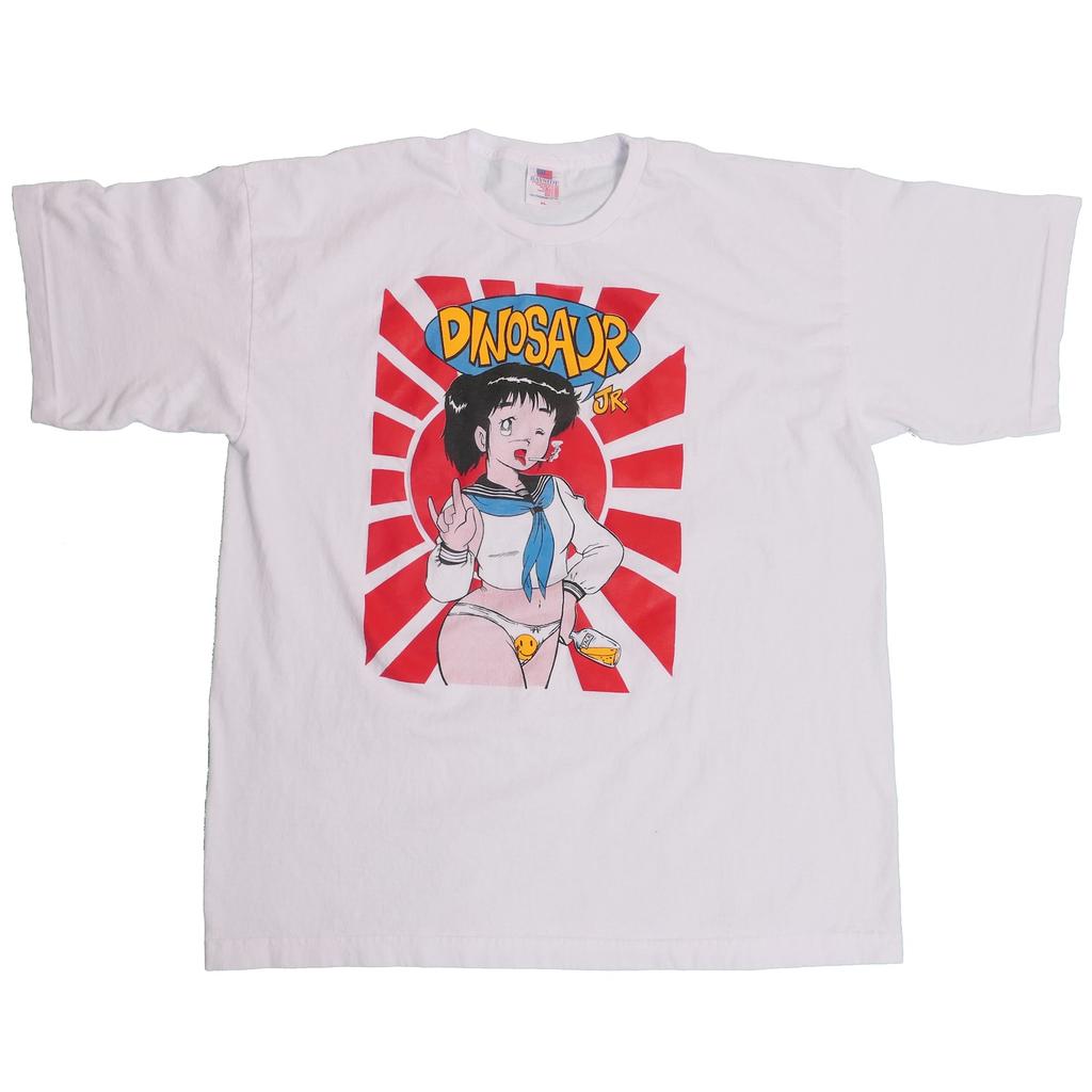 Dinosaur Jr. Anime Manga Girl Tee Japanimation Japan Frank Kozik Poster Ticket Art Tour Alternative Rock Boxy Fit Shirt Made in USA