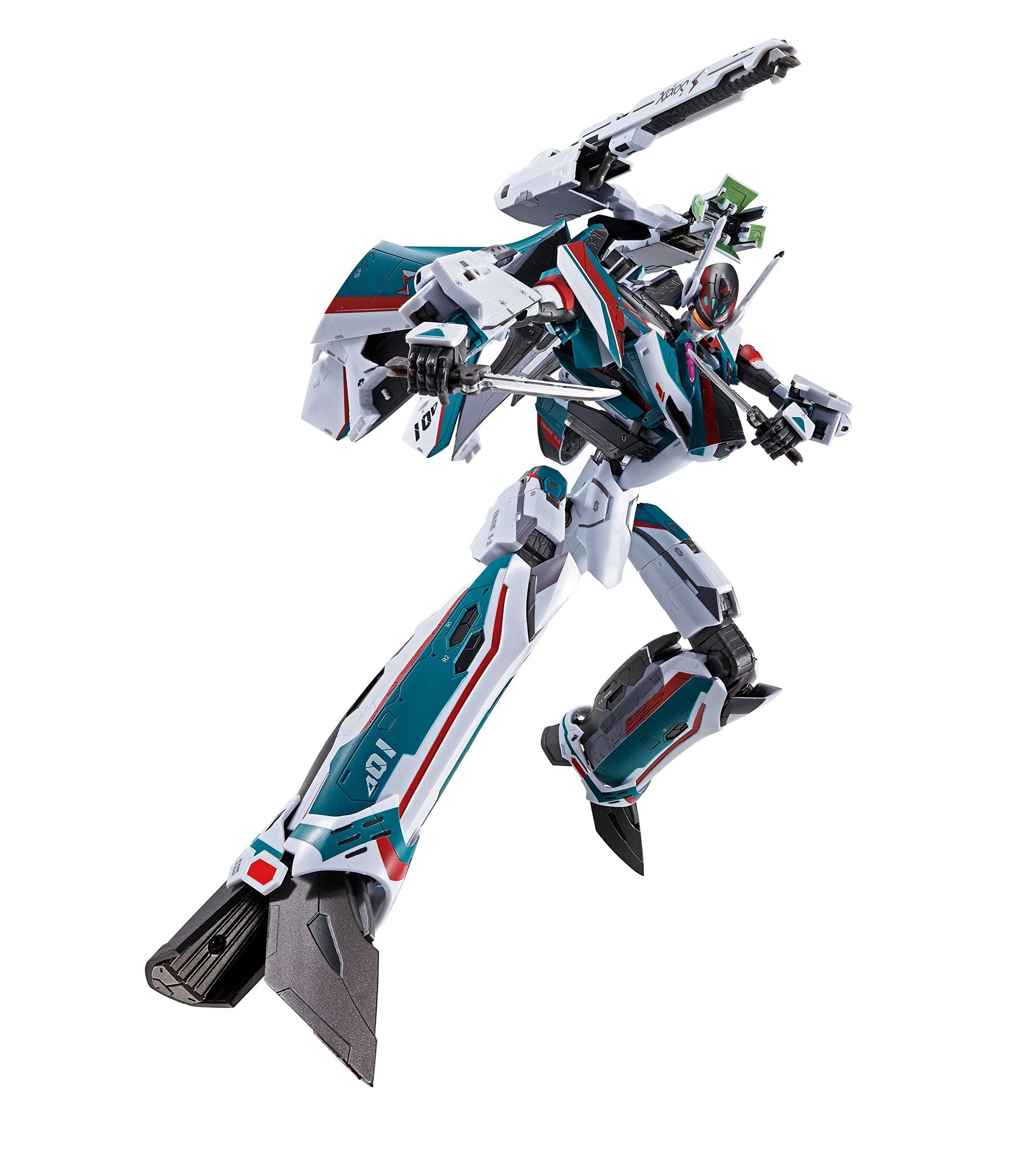 

TAMASHII NATIONS DX Chogokin Macross Delta Siegfried Melders 260 мм литая под давлением ABS ПВХ окрашенная подвижная фигурка VF-31S (Машина Арада) приблизительно. & &