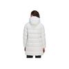Adidas Manteau Mi-long Doudoune à Capuche Sports Outdoor Hiver Femmes Manteaux Blanc GE9992