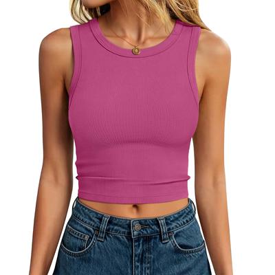 Women's Fashionable Casual Sleeveless  Neck Top