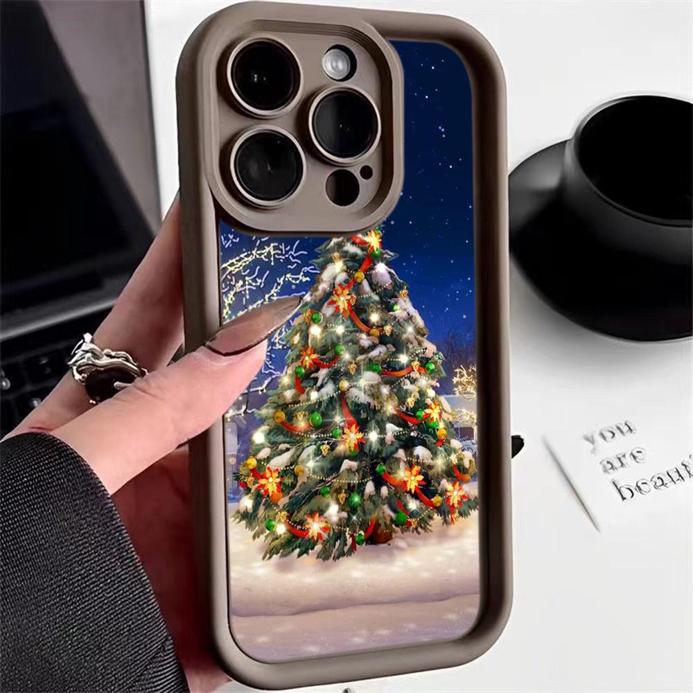 Husă moale Sky Eye Ladder pentru Xiaomi 14T Redmi 13c 14c Note 12 13 Pro Toate modelele Xiaomi Redmi Huse pentru telefon NY38 Anul Nou Crăciun fericit Pom de Crăciun