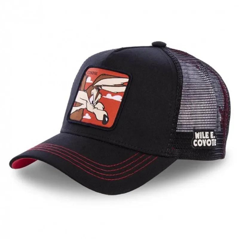 Unisex Anime Cartoon Cap High Quality Patch Draw Baseball Cap Men Trucker Hat