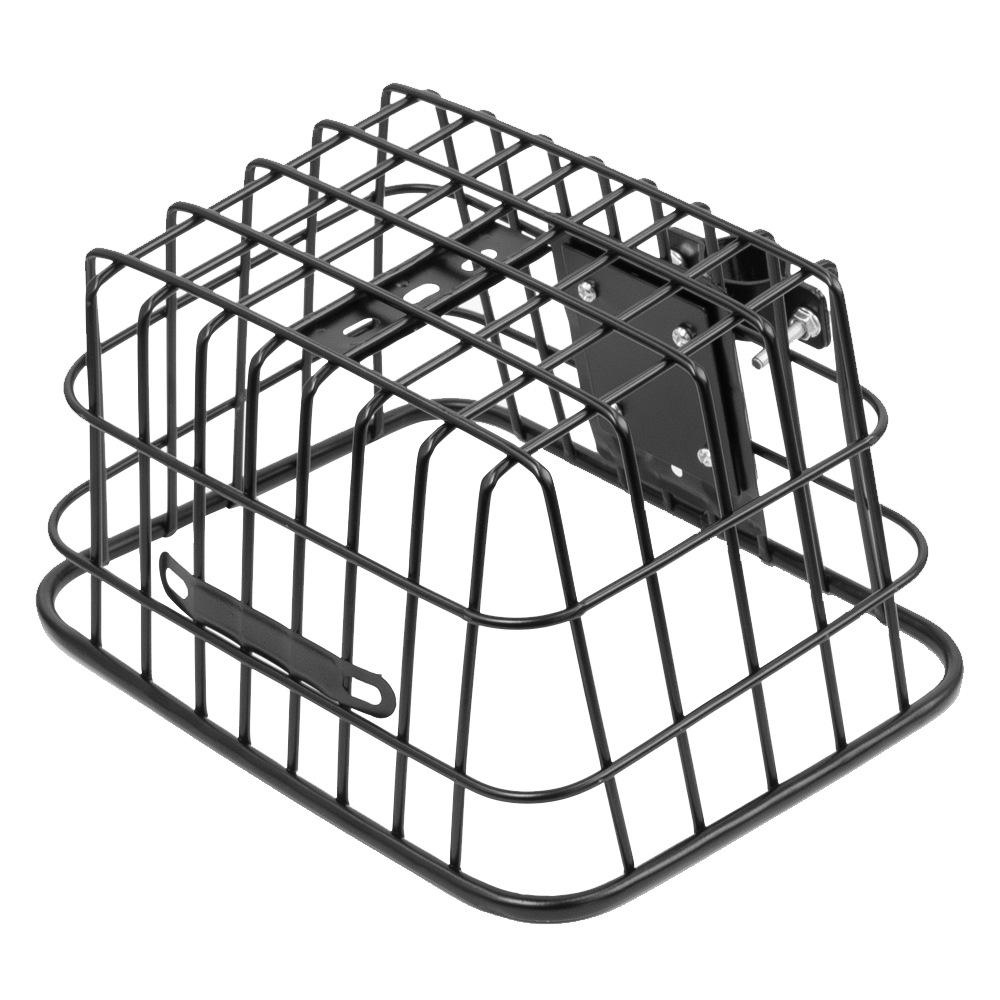 Universal Iron Tube Front Basket for Electric Scooters - Portable Storage Accessory