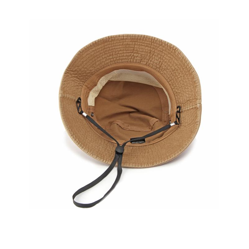 Summer Outdoor Breathable Mesh Fisherman Hat Unisex Flat Top Large Brim Sun Protection Sun Hat Mountaineering Hat