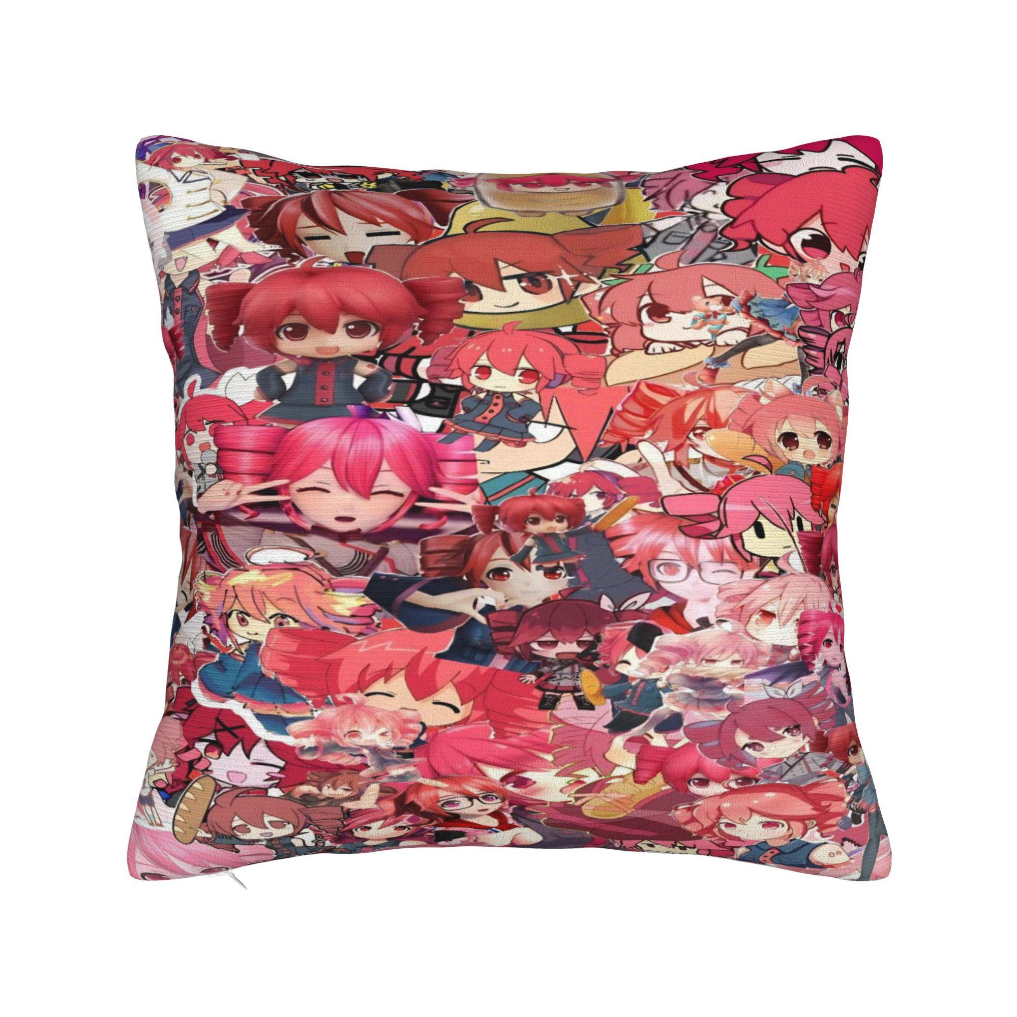 

Pearto Poteto Аниме Касане Тэто Виртуальный Певец Наволочка Чехол На Подушку Для Дивана Домашний Декоративный Чехол На Подушку Мягкие Наволочки 30x30cm 12x12in