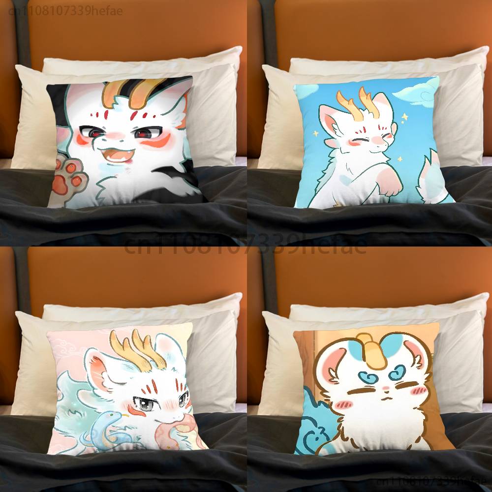 Fabulous Beasts Throw Pillow Case For Decoration 30cm 50cm 55cm Square Home Pillowcase Case