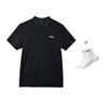 Li Ning Sports Life Collection Polo Shirt Men's Black YPLU073-2