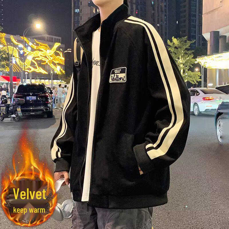 

Men s Harajuku Style: Autumn/Winter Japanese Fashion Jacket XL