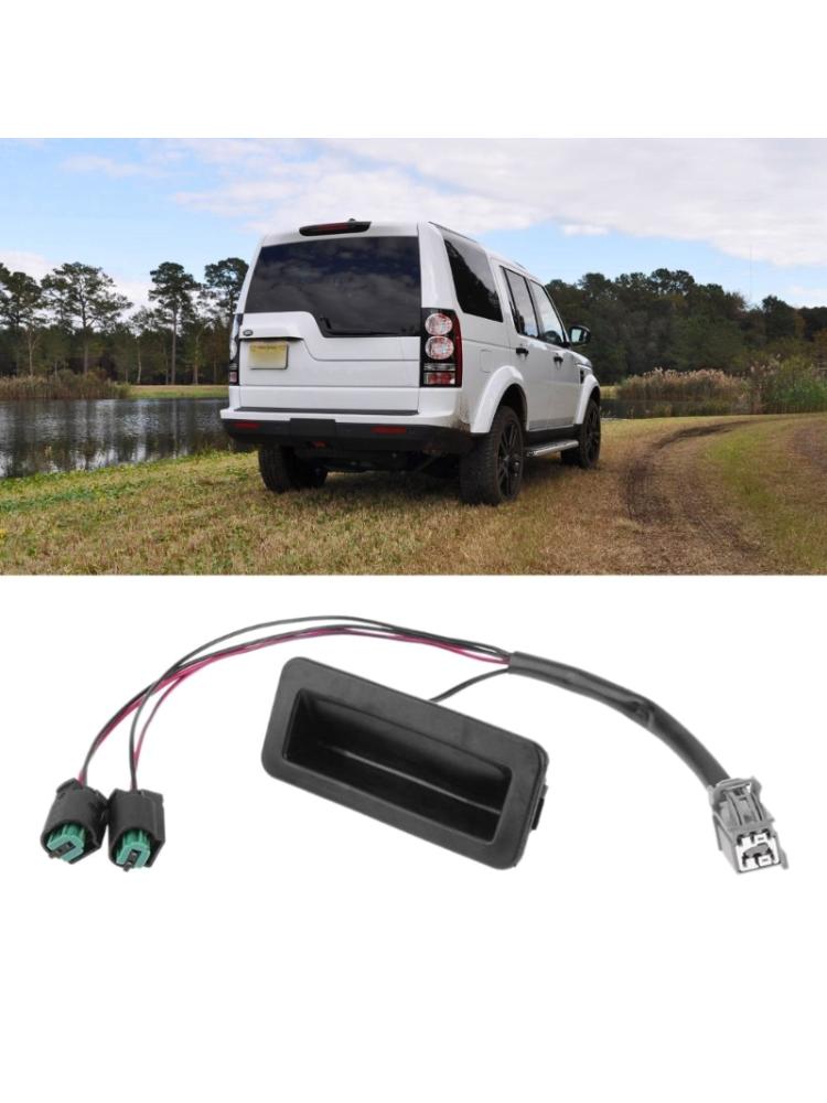 Compatible for LR073594 Car Tailgate Door Release Rear Trunk Lock  Release Boot Switch Button Outside Lock Assembly