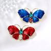 Luxury Butterfly Brooch Exquisite Insect Pins Corsage Brooches Woman Party Gift White Pearl Butterfly Brooch