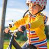 Cool Rubber Ducks Cartoon Yellow Rubber Duck Decor Wearing Propeller Helmets Outdoor Cycling Accessories Squeeze Duck Bikes Horn
