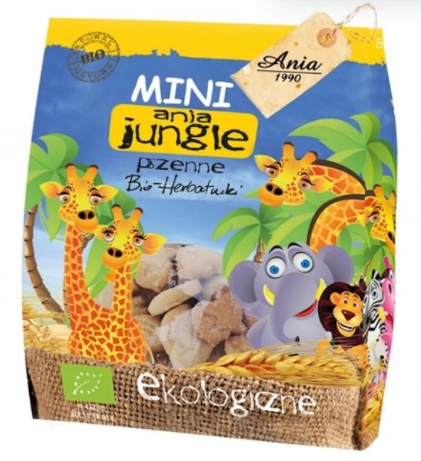 Biscotti Biologici Mini Giungla Ania Mini Zoo 100g