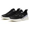 Anta Cushioned Slip-Resistant Low-Top Running Shoes Women's Black White Sneakers