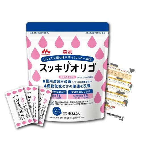 

Morinaga Milk Industry Sukkiri Oligo, 1 пакет (30 палочек), Функциональное питание, Лактулоза, Сироп молочных олигосахаридов, Здоровье кишечника, Бифидобактерии, Ол