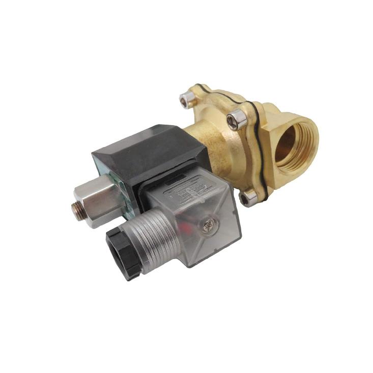 High Performance 3/4 inch Normally Open NO 110V-120V AC VAC Brass Solenoid Valve NPT