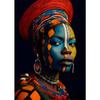 African Queen Abstract Art Canvas Painting Posters and Prints African Woman Portrait Pictures Wall Art Mural for Home Decoration