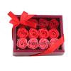 Luxury  Flower Bouquet Roses Carnations Gift Box Wedding Home