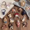 Korean Style Cute Cartoon Cotton Hair Ties for Little Girls – Versatile & Sweet Hair Accessories