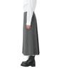 Human Woman Pleated Skirt S (Herringbone Tweed) / Women's / 077-5220100 021_Charcoal