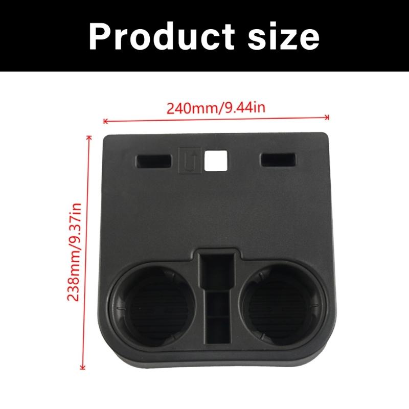 Removable Center Console Drink Holder Easy Cleaning Feature Quick Detach Car Cup Holder Replacement for Carc F150 15-20