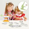 Button pins 2 inch clear for badge maker and crafts
