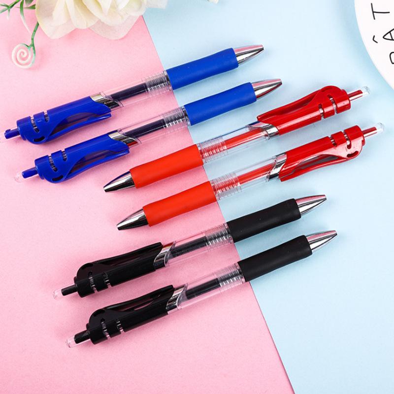 K35 Clickable Ballpoint Pen 0.5mm Bullet Tip for Study or Office Use