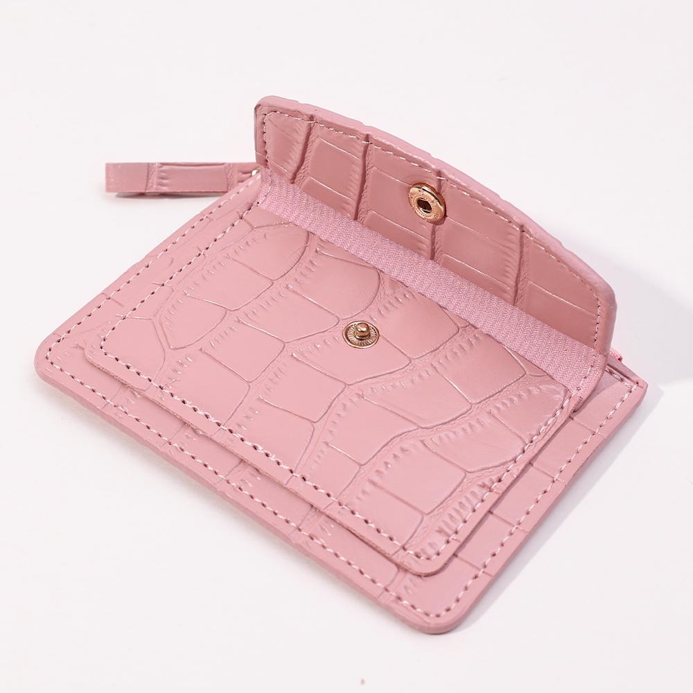 Mini Wallets Hasp Solid Multi-Cards Holder Women Simple Leather Female Purse Coin Short Wallets Slim Small Wallet Zipper Hasp