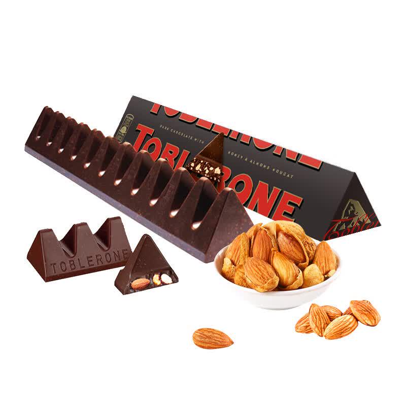 Toblerone Swiss Chocolate with Honey & Almond Nougat 100g
