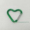 Mini Heart Carabiner: Aluminum Eight-Shaped Hook for Outdoor and Clothing Use
