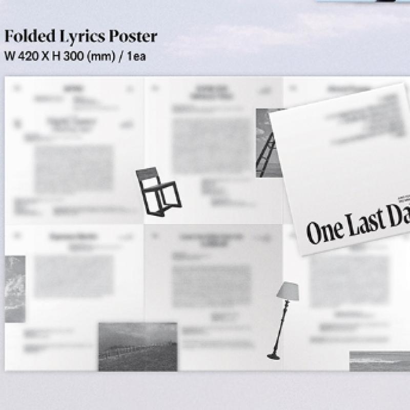 Jung Yong Hwa   One Last Day   3rd Mini Album  Photo Book 