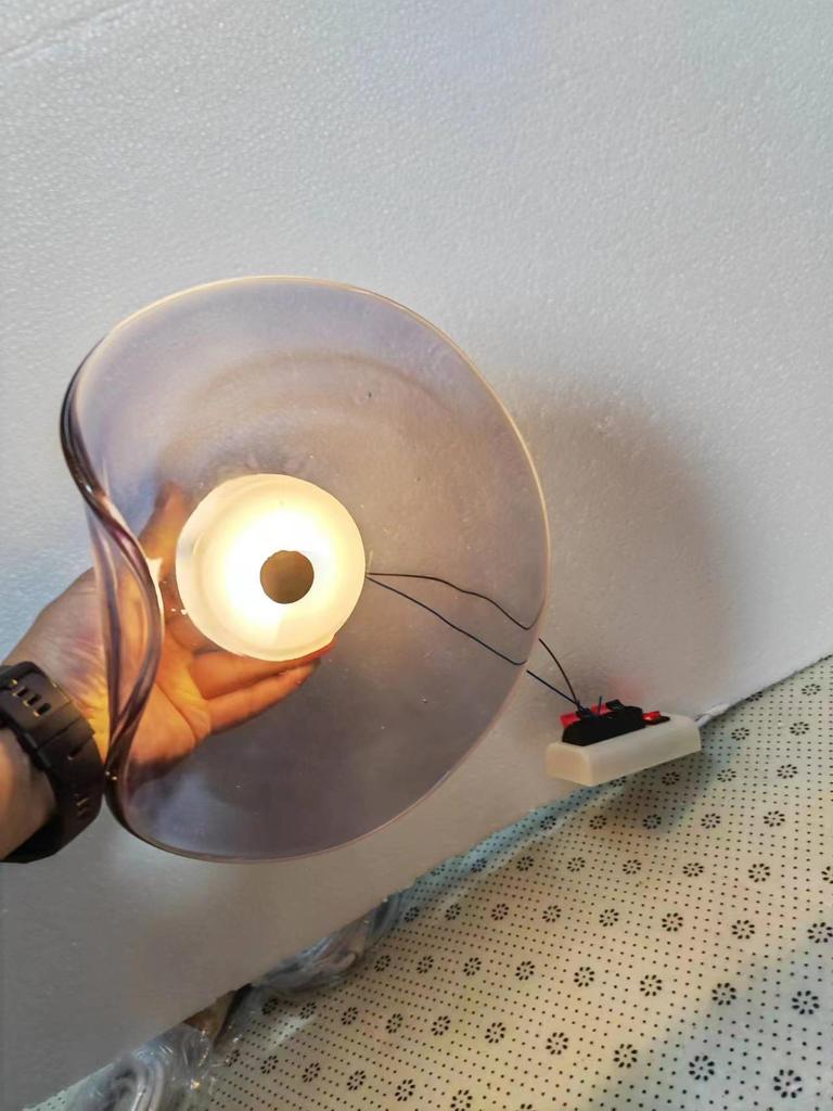 Nordic Modern Minimalist All-Copper Petal Pendant Light for Bedroom and Restaurant