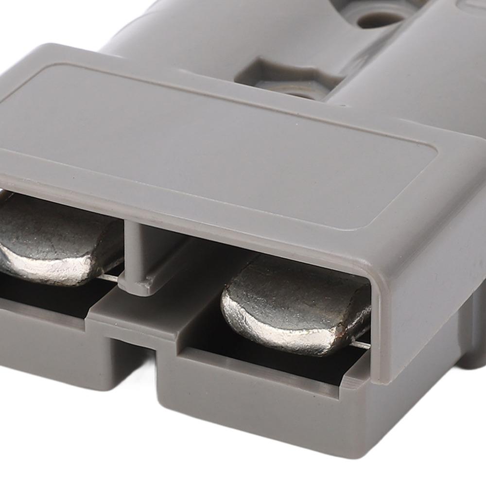 Durable 350A Battery Quick Connect 600V Grey Anderson Style Plug Quick Disconnect Electronics Maintenance