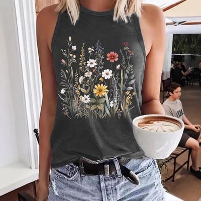 Top T-shirt Primavera Estate Girocollo Pullover Gilet