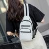 Multipurpose Small Size Sling Backpack Multiple Pockets Waterproof Messenger Bag Lightweight Crossbody Bag Unisex