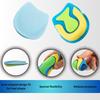 Wonder Care 1 Pair Gel Heel Cushion For Heel Pain Relief Women And Men | Silicone Heel Pad | Plantar Fascitis Inserts Heel Spur Pads| Achillies Hee